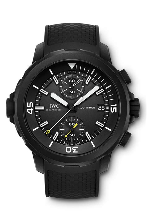 iwc aquatimer galapagos limited edition|aquatimer galapagos islands chronograph edition.